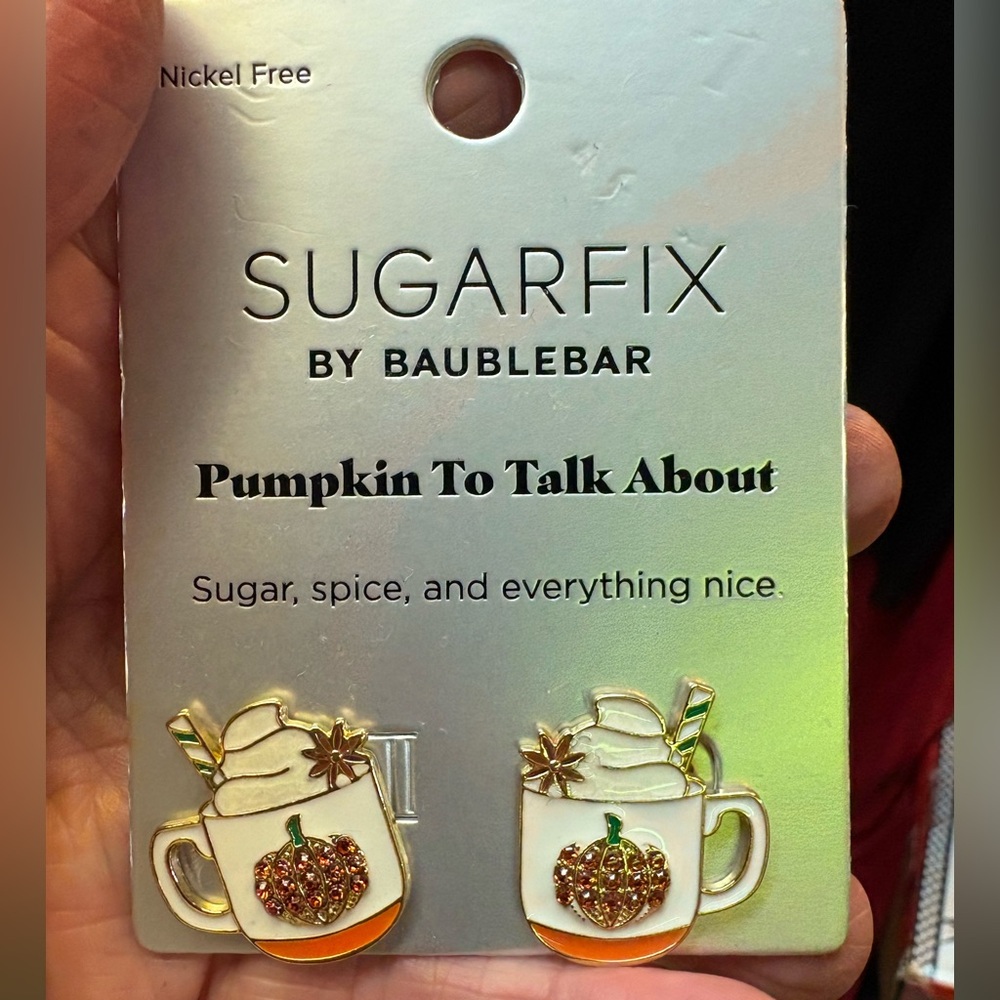 Baublebar Sugarfix Pumpkin Mug Earrings